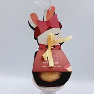 Extra Large Gold Bath Bomb Holiday Berry Darling Bath Fizzie In Bunny Gift Box